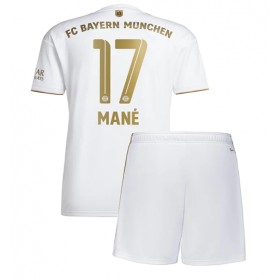 Baby Fußballbekleidung Bayern Munich Sadio Mane #17 Auswärtstrikot 2022-23 Kurzarm (+ kurze hosen)